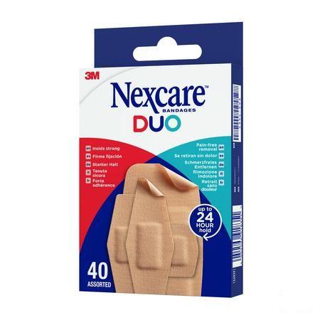 Nexcare 3M Duo Pansement Assortiment 40  -  3M