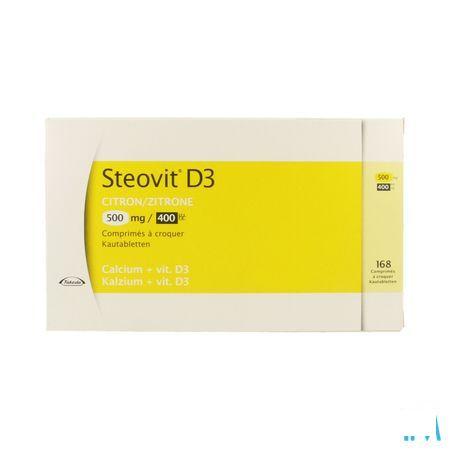 Steovit D3 500 mg/400UI Comprimes 168