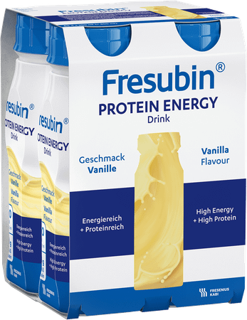 Fresubin Protein Energy Drink Vanille Flacon 4x200 ml  -  Fresenius
