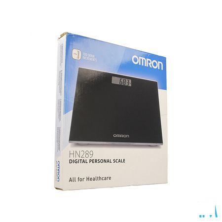 Omron Hn289-Ebk Personenweegschaal Digitaal Zwart