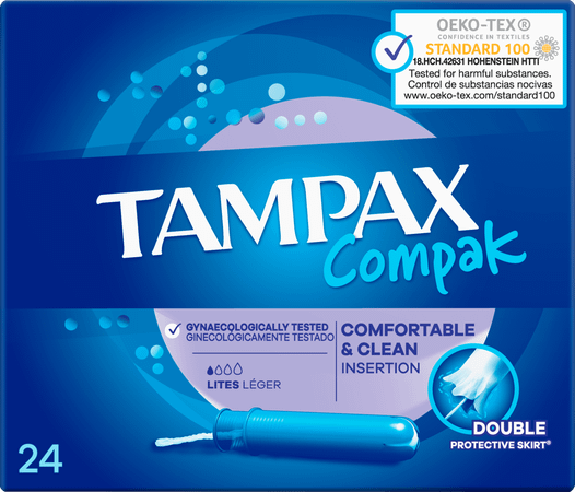 Tampax Compak Lites 24
