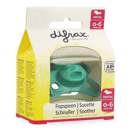 Difrax Fopspeen Sil Mini-dental 0-6m 799  -  Difrax
