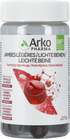 Arkogummies Rode Wijnstok Gummies 60