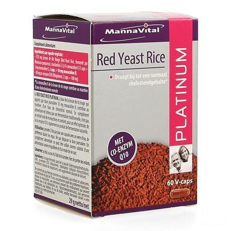 Mannavital Red Yeast Rice Platinium V-Capsule 60