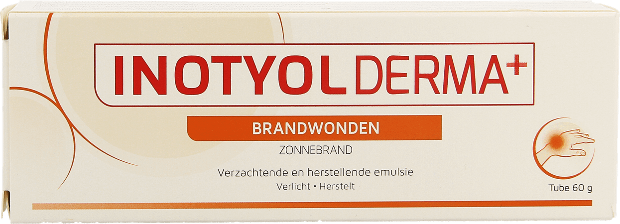 Inotyol Derma + Emulsie Brandwond/zonnebrand 60 gr  -  Urgo Healthcare