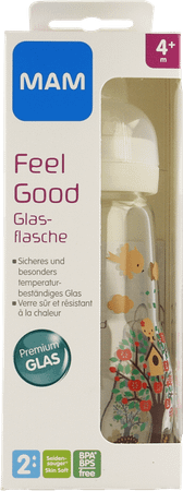 Mam Zuigfles Glas Feel Good 260 ml Unisex