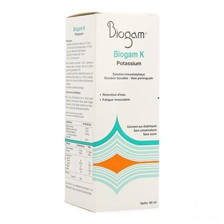 Biogam K Flacon 60 ml  -  Sterop