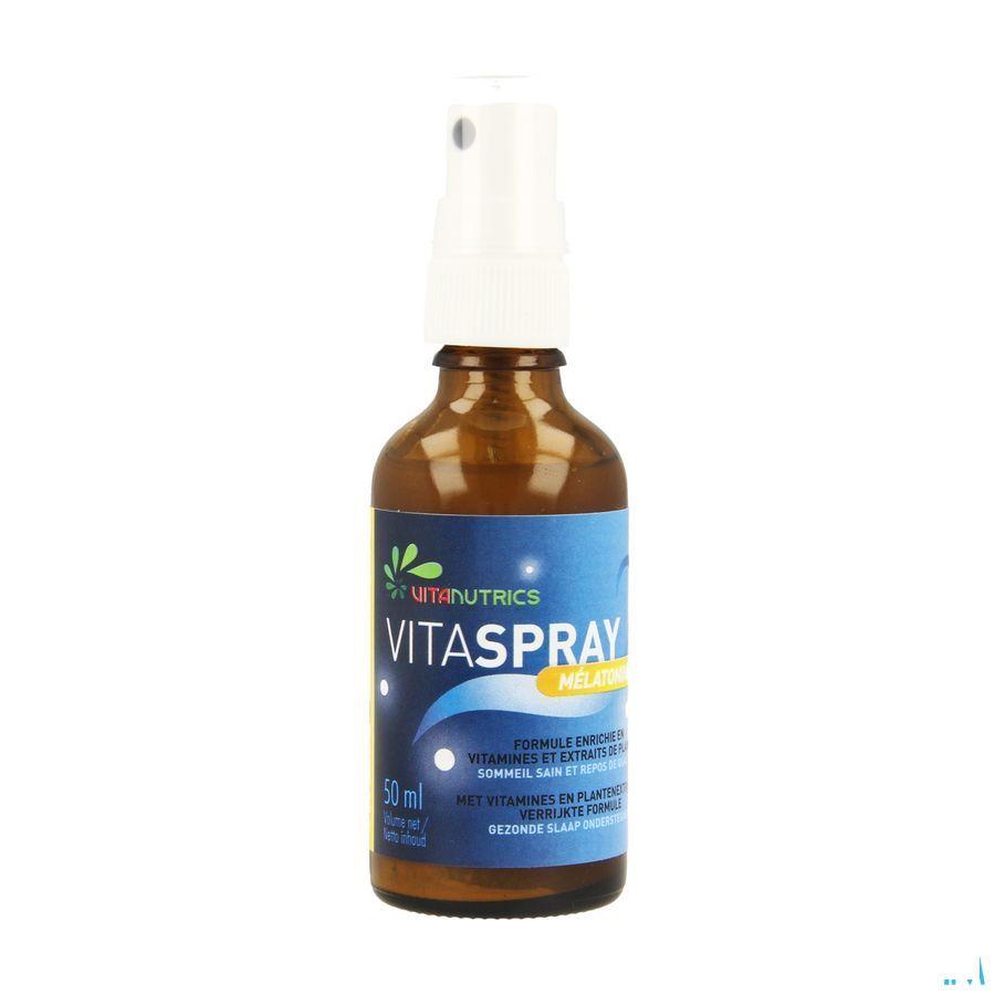 Vitaspray Melatonine Spray Flacon Glas 50 ml 