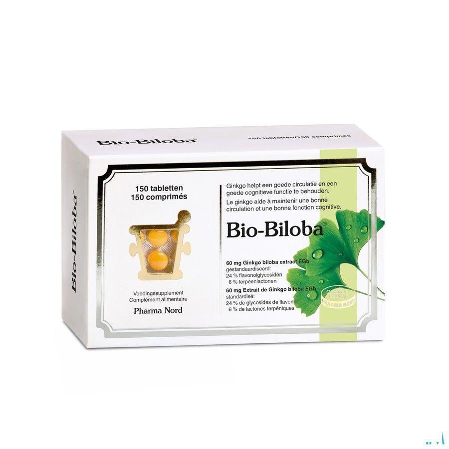 Bio-biloba Comprimes 150x60 mg  -  Pharma Nord