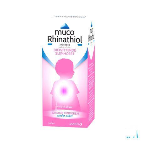 Muco Rhinathiol 2% Enfant Sirop S/Sucre 200 ml Nf