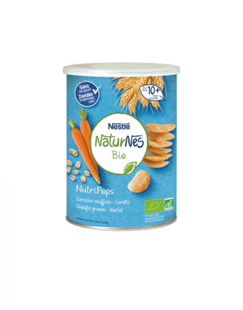 Naturnes Bio Nutripuffs Wortel Pot 5x35 gr  -  Nestle