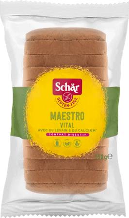 Schar Meesterbakker Brood Vital zonder glut 350 gr 6990  -  Revogan