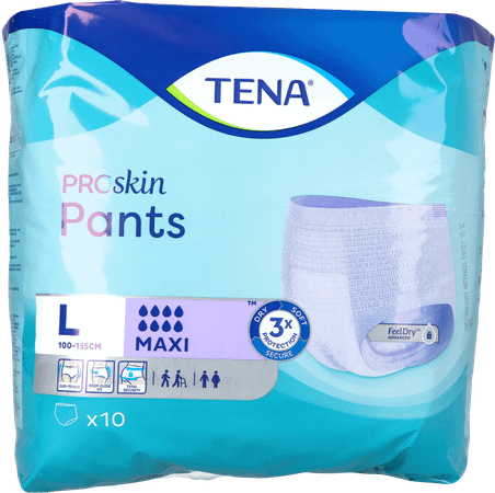 Tena Proskin Pants Maxi Large 10