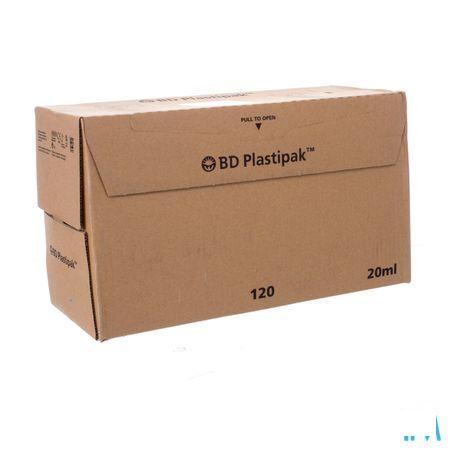 Bd Plastipak Spuit Z/Nld Luer Lok 20  ml 120 300629