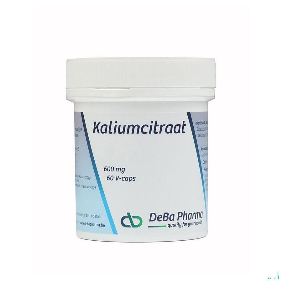 Kaliumcitraat 600 mg V-Capsule 60  -  Deba Pharma