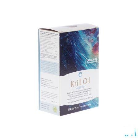 Krill Oil Superior GelCapsule 60x500 mg  -  Ojibwa-De Roeck