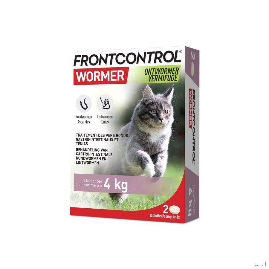 Frontcontrol Wormer 230 mg/20 mg Kat Tabl 2