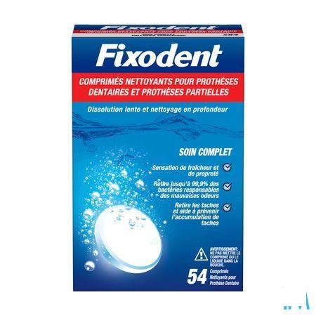 Fixodent Tablettes Dentiers Comp 54