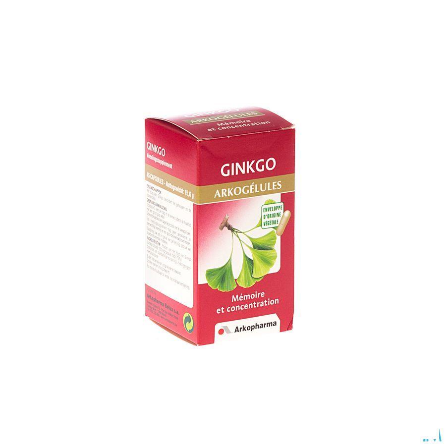 Arkocaps Ginkgo Biloba Plantaardig 45  -  Arkopharma