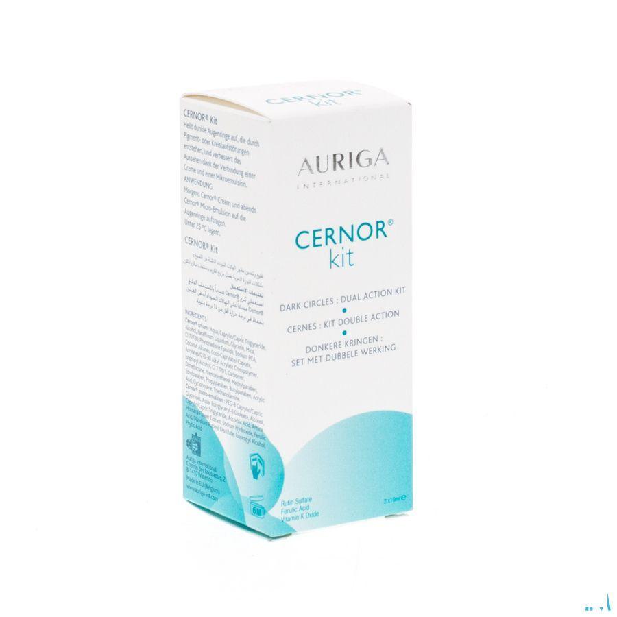 Auriga Cernor Kit Creme + Micro Emulsion 2x10 ml  -  Isdin