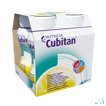 Cubitan Vanille 4x200 ml  -  Nutricia