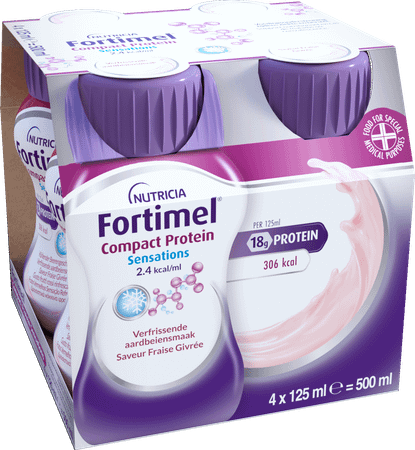 Fortimel Compact Protein Verfriss.Vruchten 4 x 125 ml