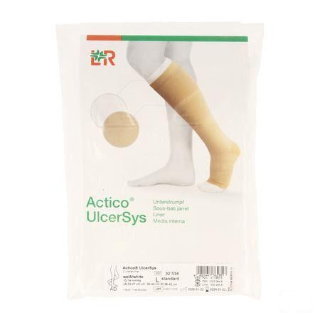 Actico Ulcersys Onderkous 3 Wit L 38-42Cm 32534  -  Lohmann & Rauscher