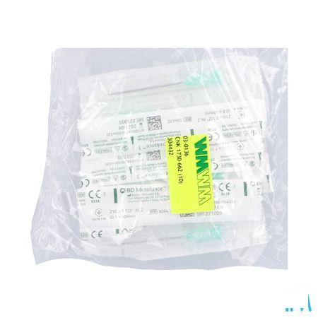 Bd Microlance 3 Nld 21G 1 1/2 Rb 0,8X40Mm Groen 10