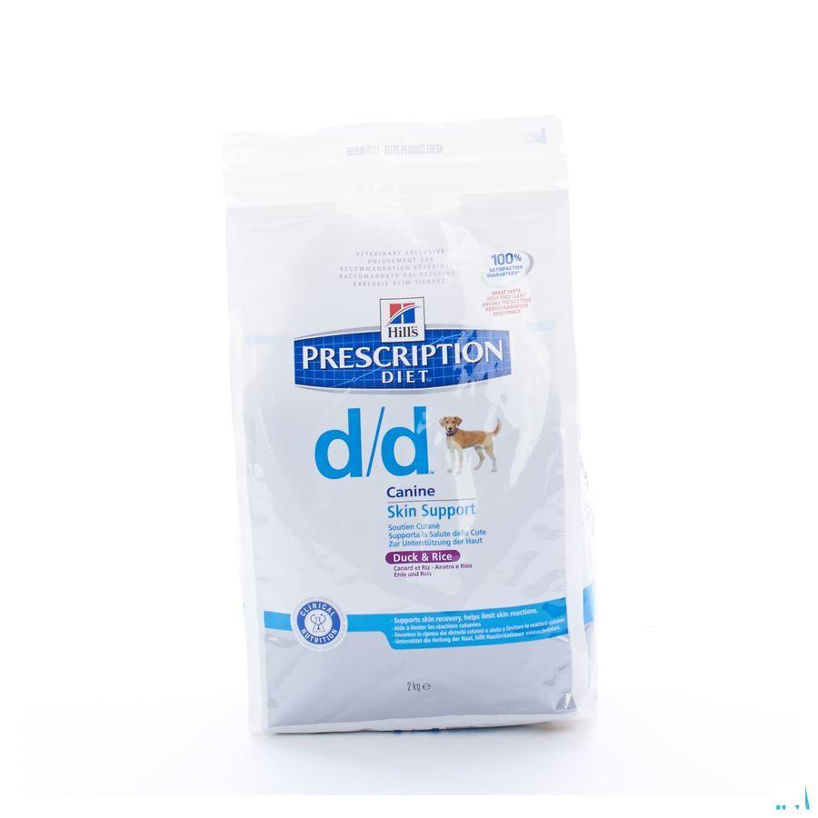 Hills Prescription diet Canine Dd Duck & rice 2kg 9117u 