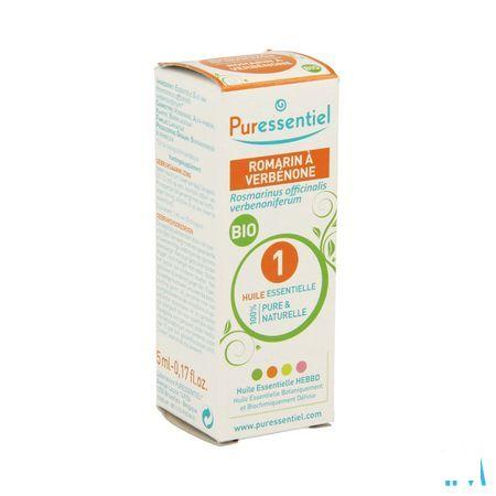Puressentiel Eo Rozemarijn Verbena Bio Essentiele Olie5 ml  -  Puressentiel