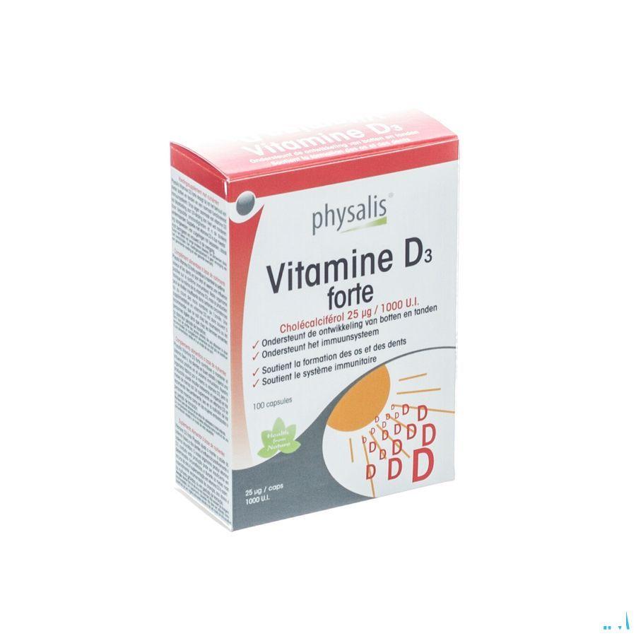 Physalis Vitamine D3 Capsule 100  -  Keypharm