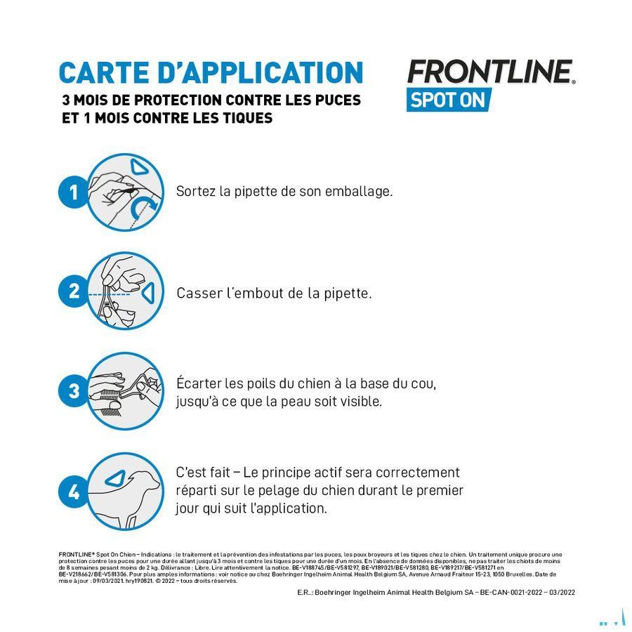 Frontline Spot On Chien 40-60kg et 3x4,02 ml