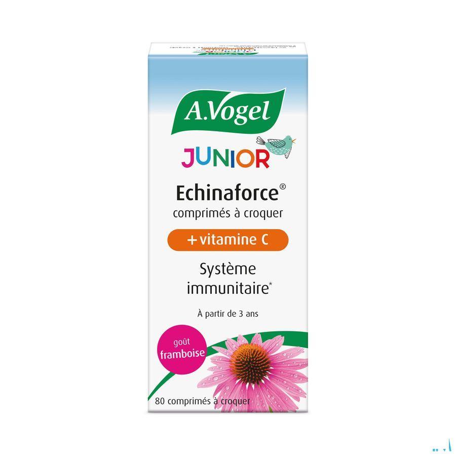 Vogel Echinaforce Junior+Vit C Framboise Tabl 80  -  A.vogel