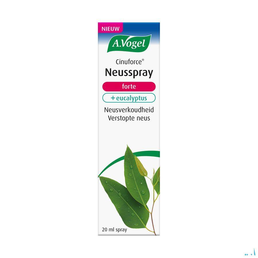A.Vogel Cinuforce Neusspray Forte+Eucalyptus 20 ml  -  A.Vogel
