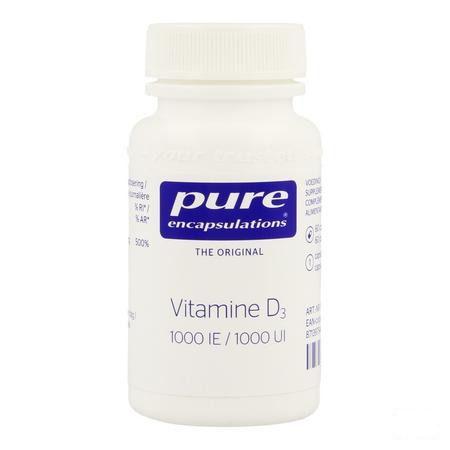 Pure Encapsulations Vitamine D3 1000IECapsule 60  -  Nestle