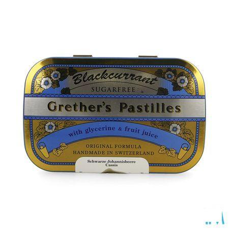Grether's Pastilles Blackcurrant Ss Pastille 110 gr  -  Melisana