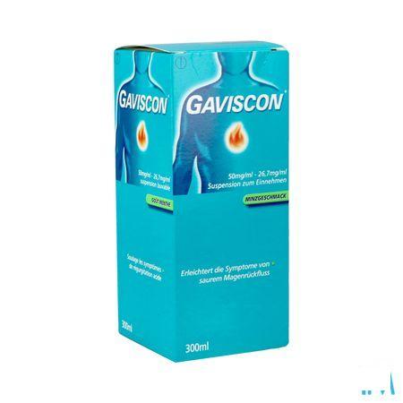 Gaviscon Menthe Munt Suspensie Drink 300 ml