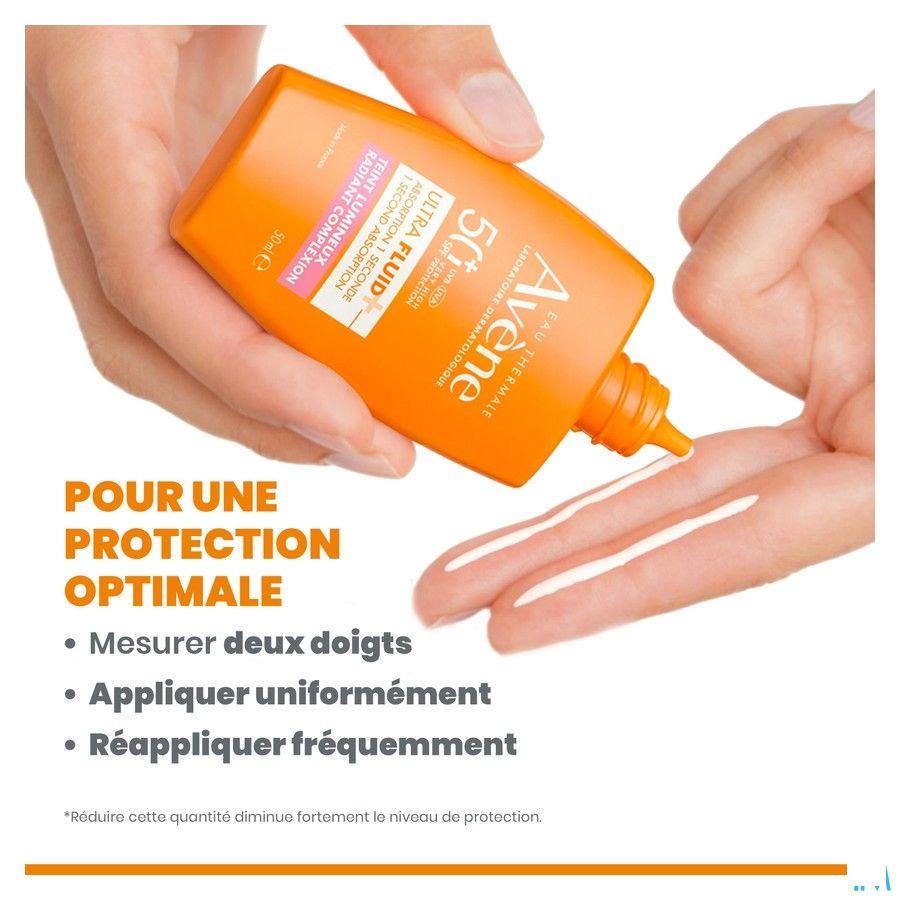 Avene Zon Spf50+ Ultra Fluid Eclat Radiance 50 ml