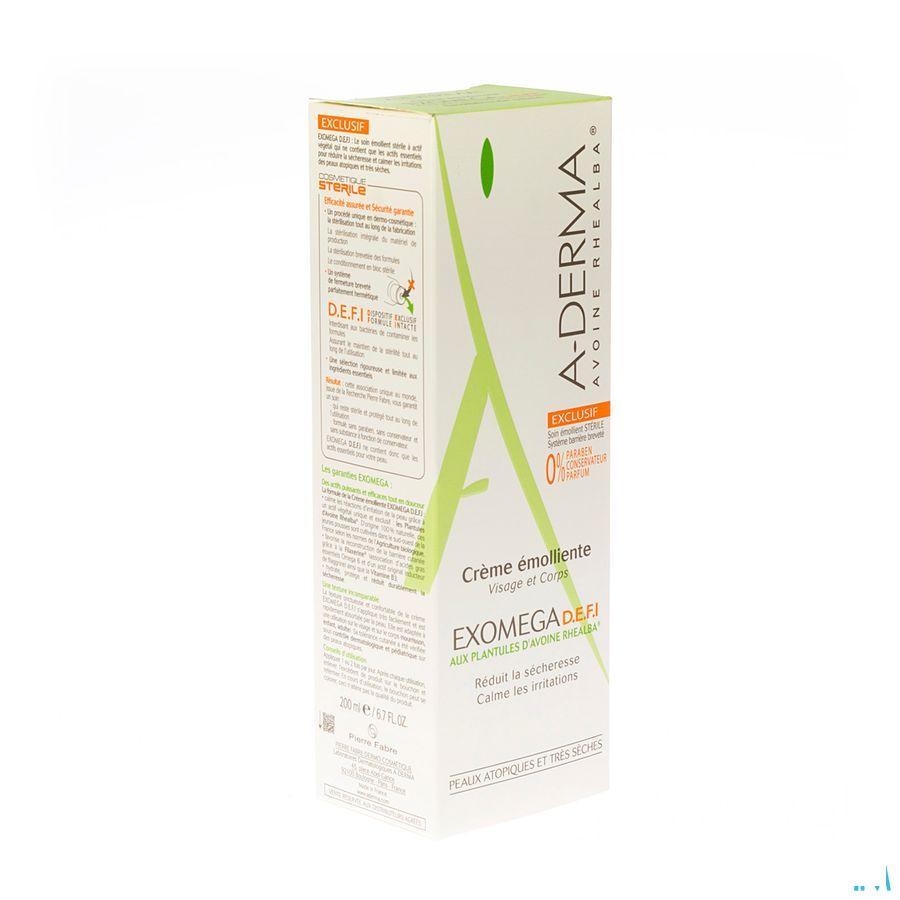 Aderma Exomega Defi Baume Tube 200 ml  -  Aderma