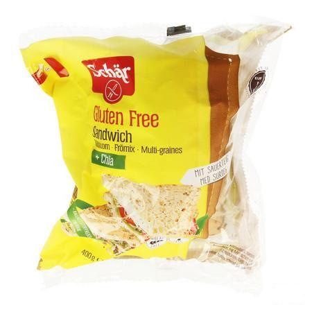 Schar Sandwich Mehrkorn 400 gr  -  Revogan