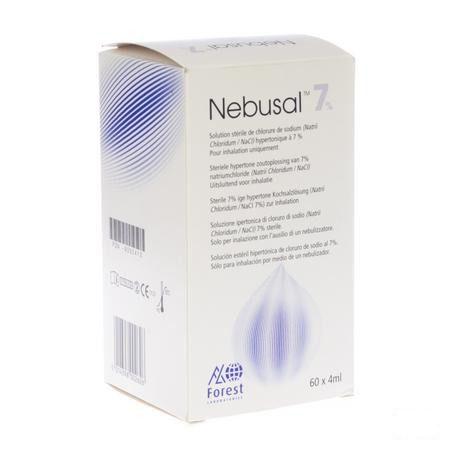 Nebusal 7% Nacl Ampullen 60x4 ml 