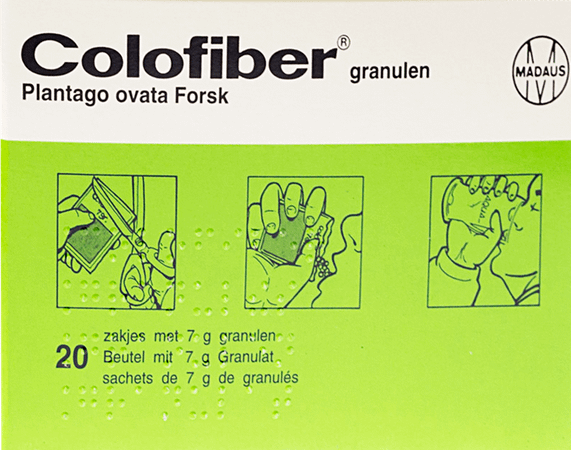 Colofiber Zakjes Gran. 20 X 7 Gr