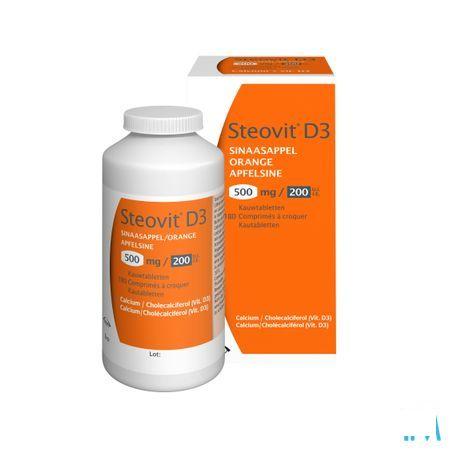 Steovit D3 Orange 500 mg/200Ui Comp Croq. 180 Flac