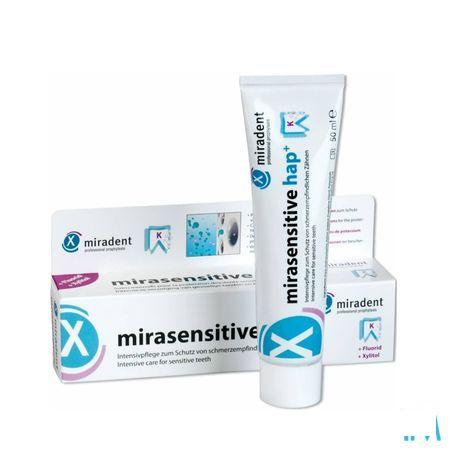 Miradent Mirasensitive Hap + Tandpasta 50 ml  -  Eureka Pharma