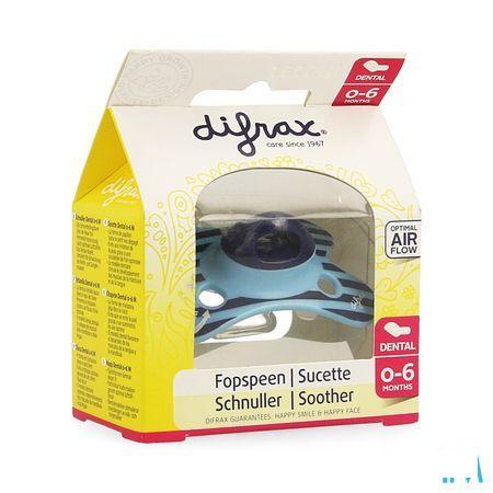 Difrax Fopspeen Sil Mini-dental 0-6m 799  -  Difrax