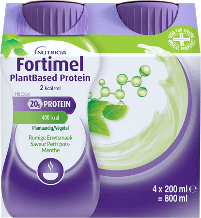 Fortimel Plantbased Protein Romige Erwt 4X200 ml