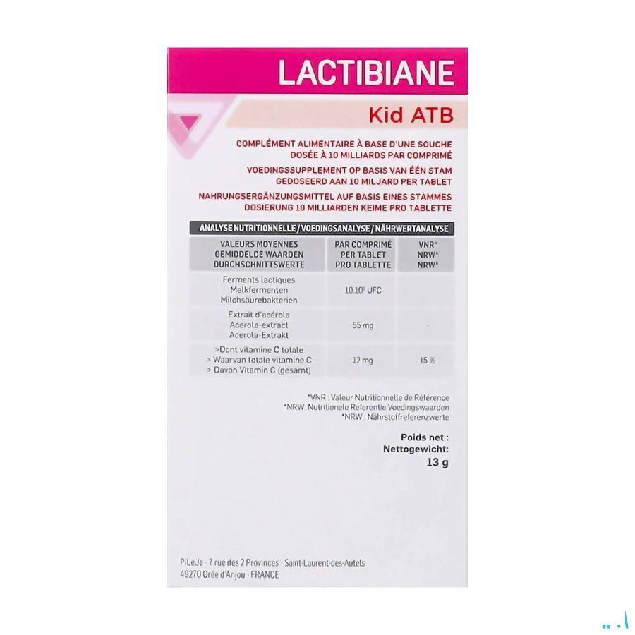 Lactibiane Kid Atb Kauwtabl 10  -  Pileje Benelux