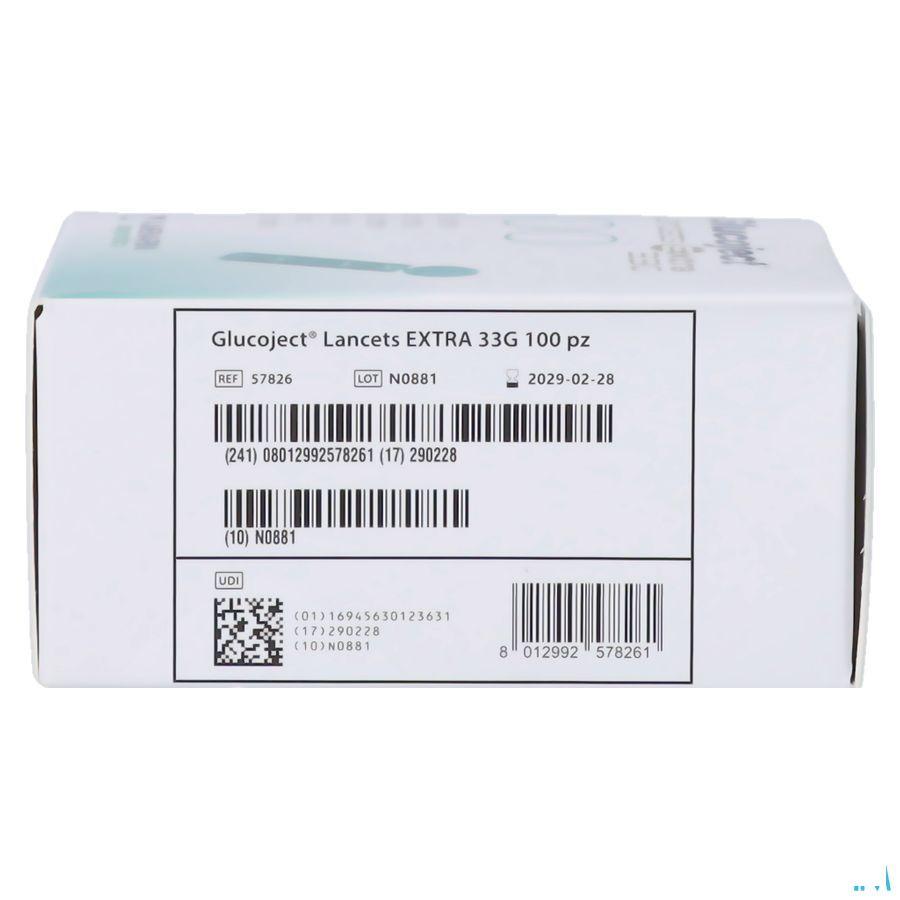 Gject L.extra 33G Lancetten 100