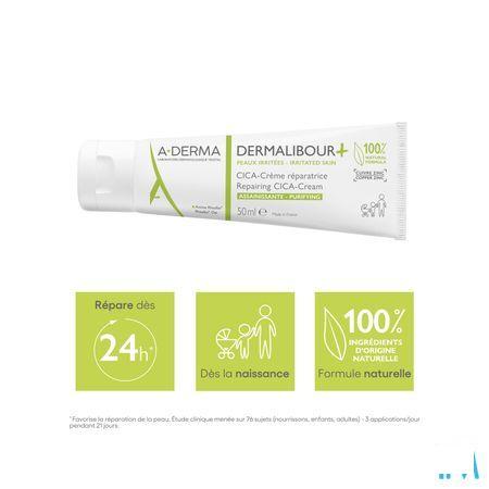 Aderma Dermalibour + Herstellende Creme Tube 50 ml  -  Aderma