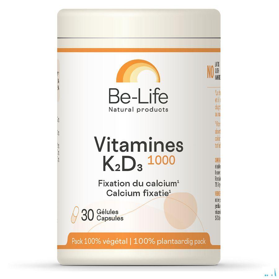 Vitamines K2 D3 1000 Be Life Capsule 30  -  Be-Life